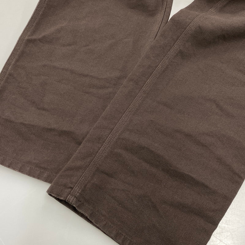 【中古品】【メンズ】 CARHARTT WIP カーハートダブリューアイピー I031497 SINGLE KNEE PANT シングル ニー パンツ ボトムス 153-260522-kh-07-izu サイズ：32×32 カラー：ブラウン 万代Net店