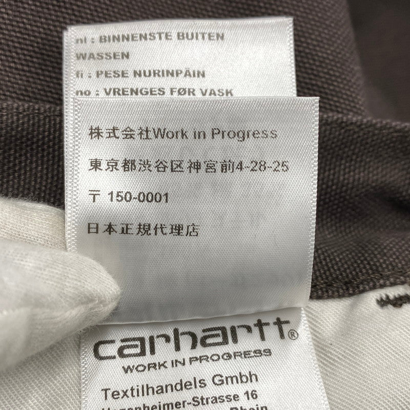 【中古品】【メンズ】 CARHARTT WIP カーハートダブリューアイピー I031497 SINGLE KNEE PANT シングル ニー パンツ ボトムス 153-260522-kh-07-izu サイズ：32×32 カラー：ブラウン 万代Net店