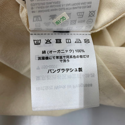 【中古美品】【メンズ】 CARHARTT WIP カーハート ダブリューアイピー I029955 L S ロングスリーブ AMERICAN SCRIPT T-SHIRT アメリカン スクリプト Tシャツ トップス 長袖 142-260531-ya-12-izu サイズ：L カラー：ベージュ 万代Net店