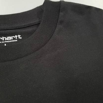 【中古品】【メンズ】 CARHARTT WIP カーハートダブリューアイピー I029955 LS AMERICAN SCRIPT T-SHIRT ロングスリーブ アメリカン スクリプト Tシャツ トップス 142-260605-kh-09-izu サイズ：L カラー：ブラック 万代Net店