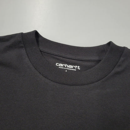 【中古品】【メンズ】 CARHARTT WIP カーハートダブリューアイピー I029955 LS AMERICAN SCRIPT T-SHIRT ロングスリーブ アメリカン スクリプト Tシャツ トップス 142-260605-kh-09-izu サイズ：L カラー：ブラック 万代Net店