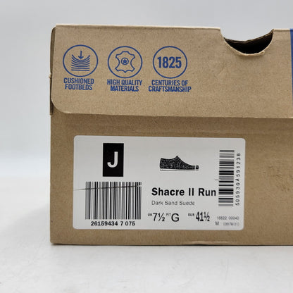 【中古品】【メンズ】 Clarks クラークス Shacre II Run 26159434 シェイカー2ラン シューズ 靴 164-260522-as-10-izu サイズ：UK7.5 カラー：Dark Sand Suede 万代Net店