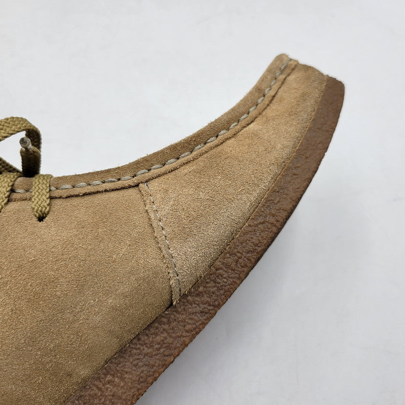 【中古品】【メンズ】 Clarks クラークス Shacre II Run 26159434 シェイカー2ラン シューズ 靴 164-260522-as-10-izu サイズ：UK7.5 カラー：Dark Sand Suede 万代Net店