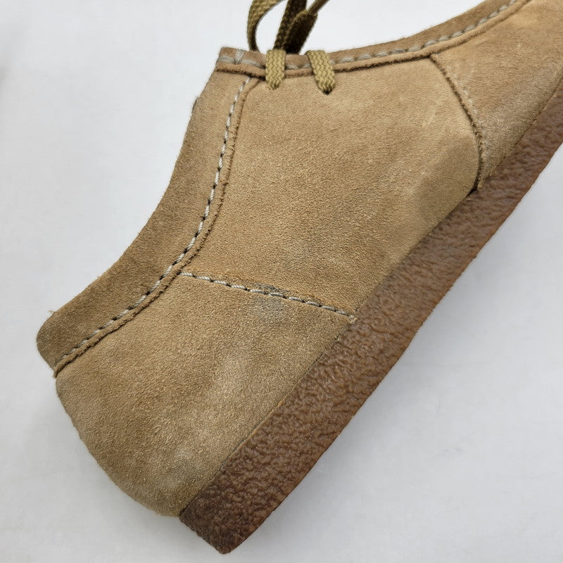 【中古品】【メンズ】 Clarks クラークス Shacre II Run 26159434 シェイカー2ラン シューズ 靴 164-260522-as-10-izu サイズ：UK7.5 カラー：Dark Sand Suede 万代Net店