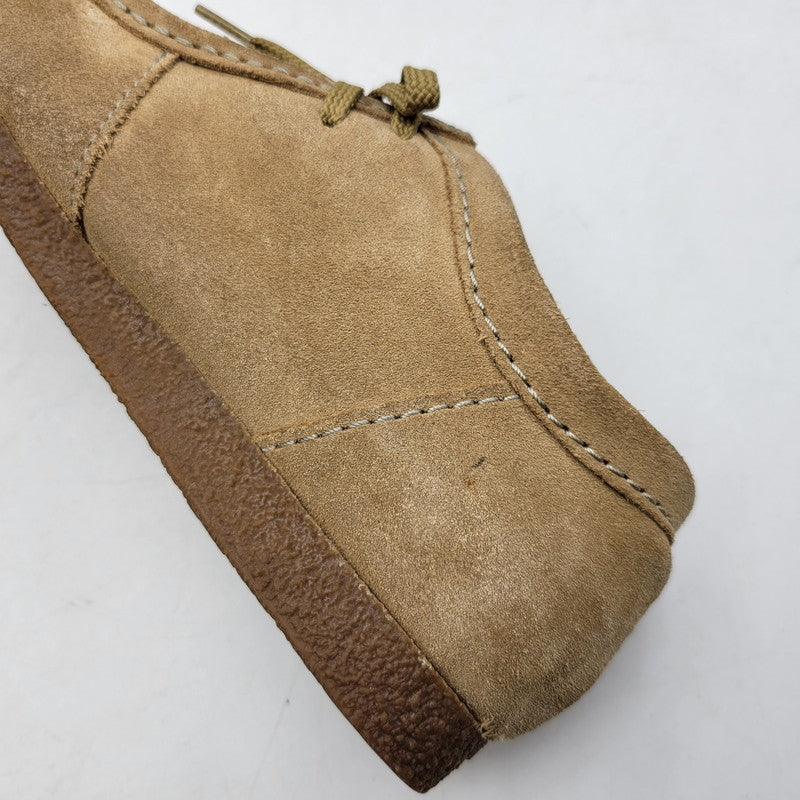 【中古品】【メンズ】 Clarks クラークス Shacre II Run 26159434 シェイカー2ラン シューズ 靴 164-260522-as-10-izu サイズ：UK7.5 カラー：Dark Sand Suede 万代Net店