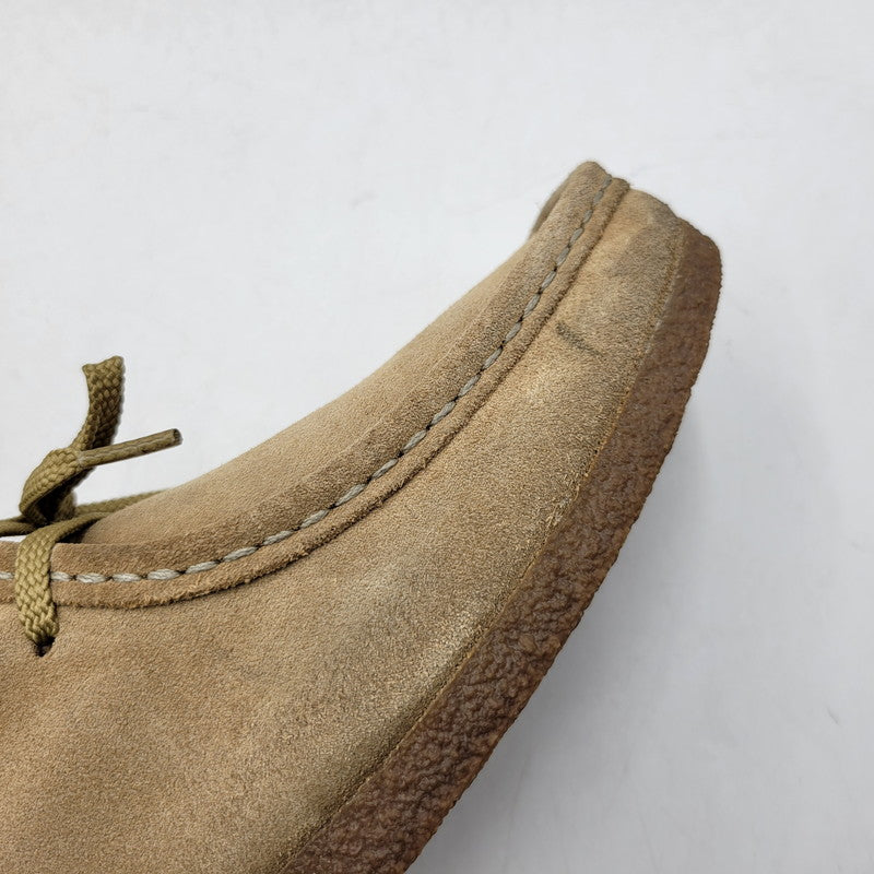 【中古品】【メンズ】 Clarks クラークス Shacre II Run 26159434 シェイカー2ラン シューズ 靴 164-260522-as-10-izu サイズ：UK7.5 カラー：Dark Sand Suede 万代Net店