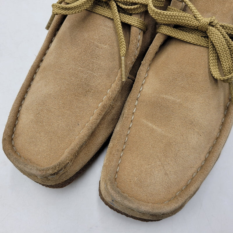 【中古品】【メンズ】 Clarks クラークス Shacre II Run 26159434 シェイカー2ラン シューズ 靴 164-260522-as-10-izu サイズ：UK7.5 カラー：Dark Sand Suede 万代Net店