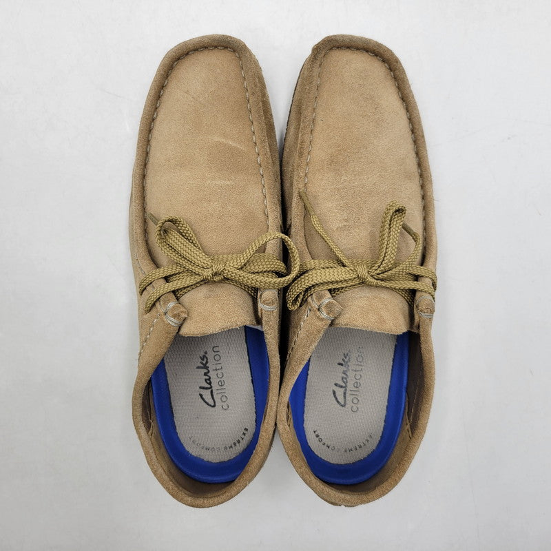 【中古品】【メンズ】 Clarks クラークス Shacre II Run 26159434 シェイカー2ラン シューズ 靴 164-260522-as-10-izu サイズ：UK7.5 カラー：Dark Sand Suede 万代Net店