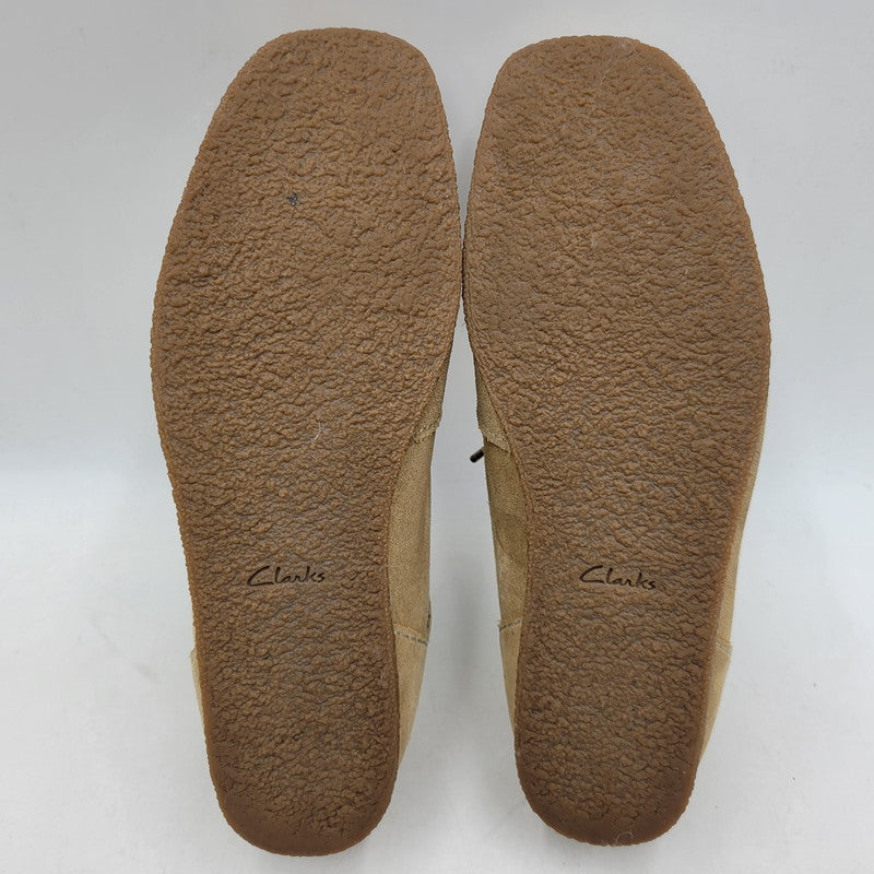 【中古品】【メンズ】 Clarks クラークス Shacre II Run 26159434 シェイカー2ラン シューズ 靴 164-260522-as-10-izu サイズ：UK7.5 カラー：Dark Sand Suede 万代Net店