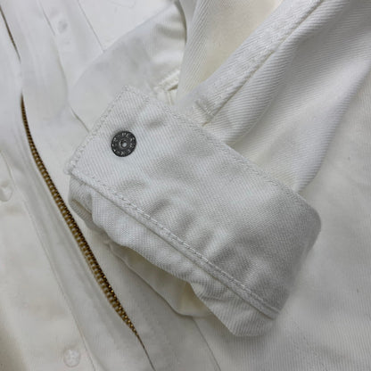 【中古品】【メンズ】 WRANGLER ラングラー WU0024 24MJZ DENIM JACKET デニム ジャケット アウター 147-260528-ya-17-izu サイズ：M（38） カラー：WHITE 万代Net店
