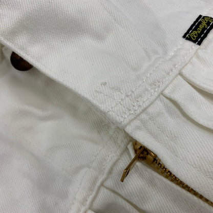 【中古品】【メンズ】 WRANGLER ラングラー WU0024 24MJZ DENIM JACKET デニム ジャケット アウター 147-260528-ya-17-izu サイズ：M（38） カラー：WHITE 万代Net店