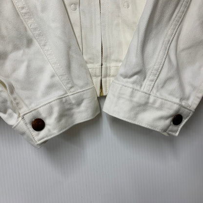【中古品】【メンズ】 WRANGLER ラングラー WU0024 24MJZ DENIM JACKET デニム ジャケット アウター 147-260528-ya-17-izu サイズ：M（38） カラー：WHITE 万代Net店