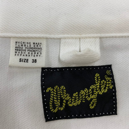 【中古品】【メンズ】 WRANGLER ラングラー WU0024 24MJZ DENIM JACKET デニム ジャケット アウター 147-260528-ya-17-izu サイズ：M（38） カラー：WHITE 万代Net店
