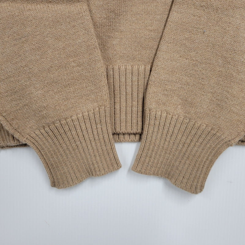 【中古品】【メンズ】 AMI ALEXANDRE MATTIUSSI アミアレクサンドレマチウシ UKS006.018 RED ADC SWEATER レッド エーディーシー セーター トップス 長袖 141-260522-cs-17-izu サイズ：M カラー：ベージュ 万代Net店