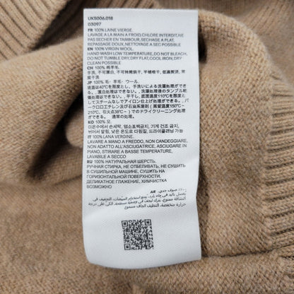 【中古品】【メンズ】 AMI ALEXANDRE MATTIUSSI アミアレクサンドレマチウシ UKS006.018 RED ADC SWEATER レッド エーディーシー セーター トップス 長袖 141-260522-cs-17-izu サイズ：M カラー：ベージュ 万代Net店