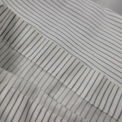 【中古品】【メンズ】 AMI ALEXANDRE MATTIUSSI アミアレクサンドレマチウシ COTTON CAMP COLLAR SHORT SLEEVE SHIRT コットン キャンプ カラー ショートスリーブ シャツ トップス 半袖 141-260522-cs-16-izu サイズ：XS カラー：ホワイト×ブルー 万代Net店