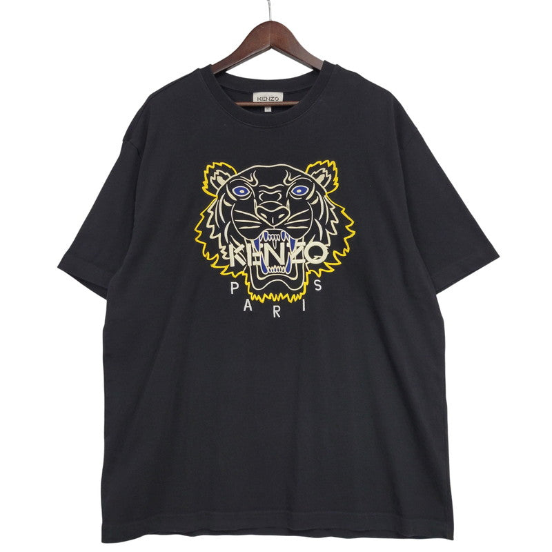 【中古品】【メンズ】 KENZO ケンゾー FC55TS2194YH CLASSIC TIGER RELAXED T-SHIRT クラシック タイガー リラックス Tシャツ トップス 半袖 140-260522-cs-13-izu サイズ：XL カラー：ブラック 万代Net店