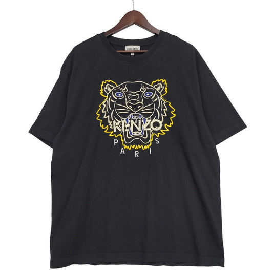 【中古品】【メンズ】 KENZO ケンゾー FC55TS2194YH CLASSIC TIGER RELAXED T-SHIRT クラシック タイガー リラックス Tシャツ トップス 半袖 140-260522-cs-13-izu サイズ：XL カラー：ブラック 万代Net店