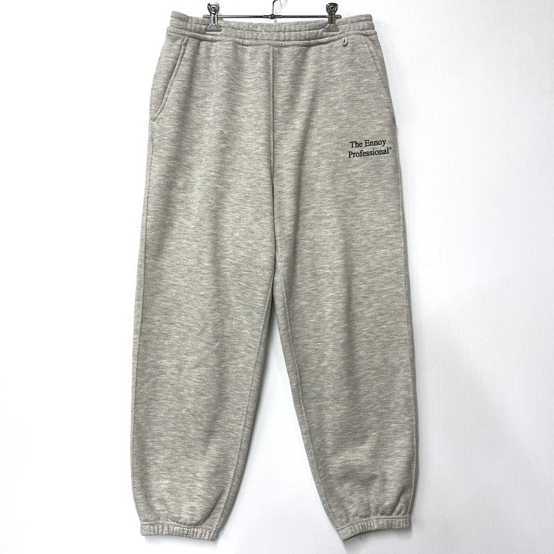 【中古品】【メンズ】 THE ENNOY PROFESSIONAL ザ エンノイプロフェッショナル SS25BRENPT01NTL SWEAT PANTS スウェット パンツ ボトムス 151-260522-kh-11-izu サイズ：L カラー：グレー 万代Net店