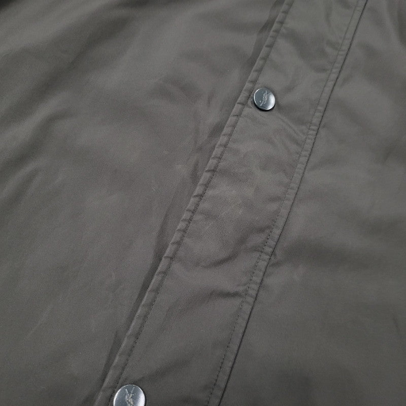 【中古品】【メンズ】 YVES SAINT LAURENT イヴ・サンローラン NYLON JACKET ナイロンジャケット アウター 141-260522-as-18-izu サイズ：105 カラー：カーキ系 万代Net店