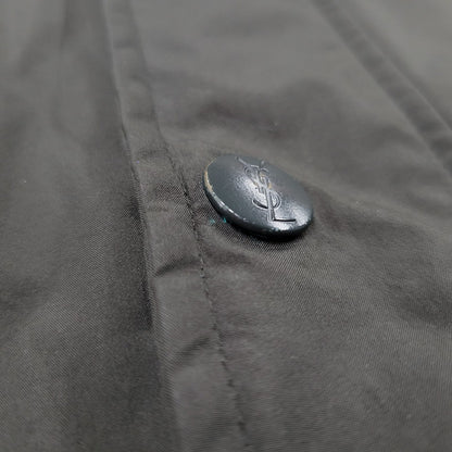 【中古品】【メンズ】 YVES SAINT LAURENT イヴ・サンローラン NYLON JACKET ナイロンジャケット アウター 141-260522-as-18-izu サイズ：105 カラー：カーキ系 万代Net店
