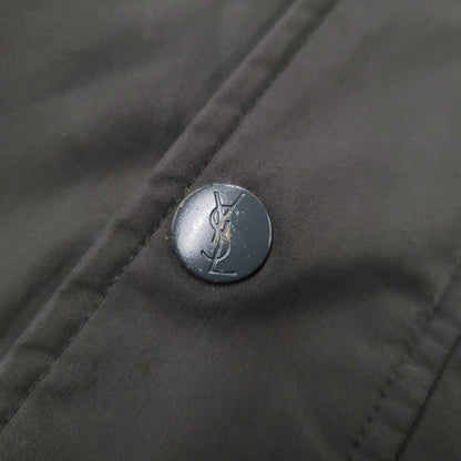【中古品】【メンズ】 YVES SAINT LAURENT イヴ・サンローラン NYLON JACKET ナイロンジャケット アウター 141-260522-as-18-izu サイズ：105 カラー：カーキ系 万代Net店