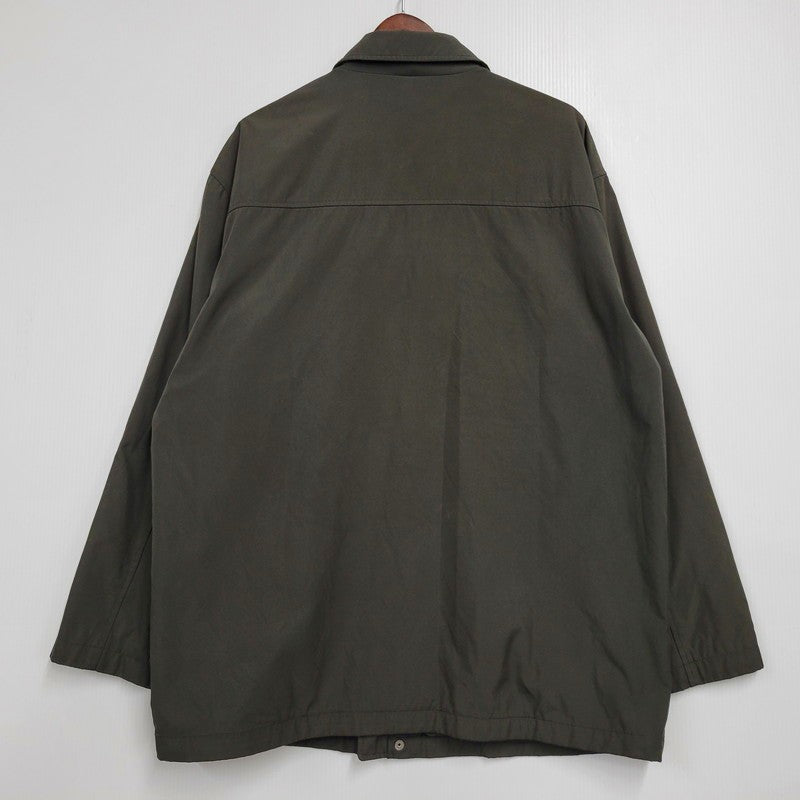 【中古品】【メンズ】 YVES SAINT LAURENT イヴ・サンローラン NYLON JACKET ナイロンジャケット アウター 141-260522-as-18-izu サイズ：105 カラー：カーキ系 万代Net店