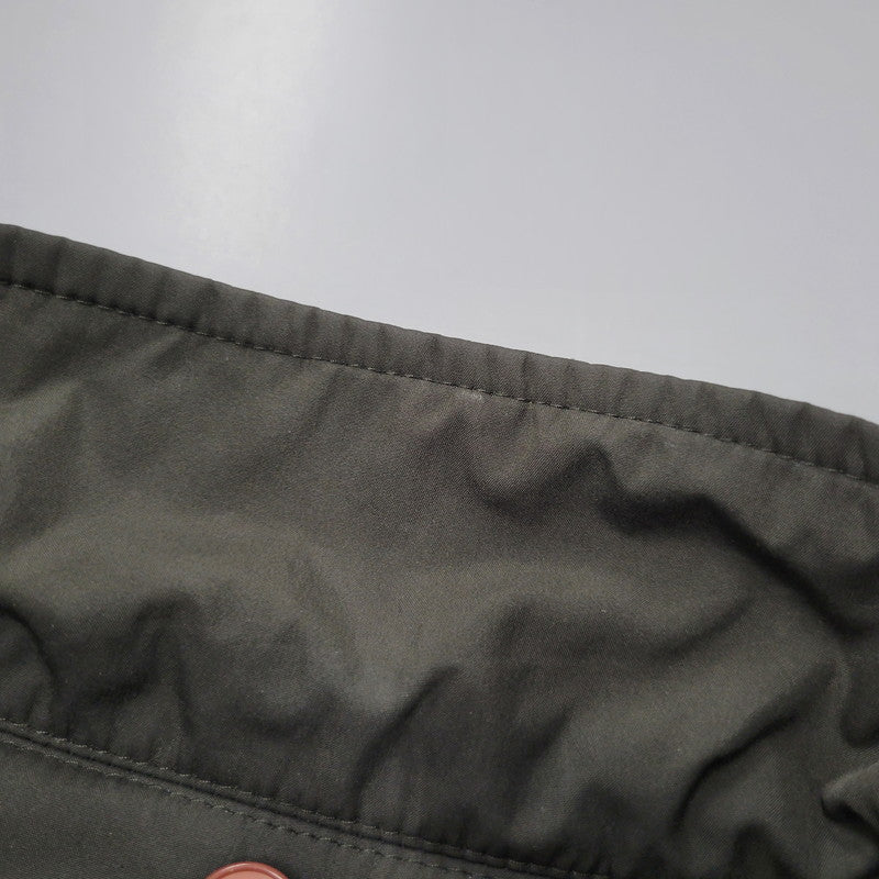 【中古品】【メンズ】 YVES SAINT LAURENT イヴ・サンローラン NYLON JACKET ナイロンジャケット アウター 141-260522-as-18-izu サイズ：105 カラー：カーキ系 万代Net店