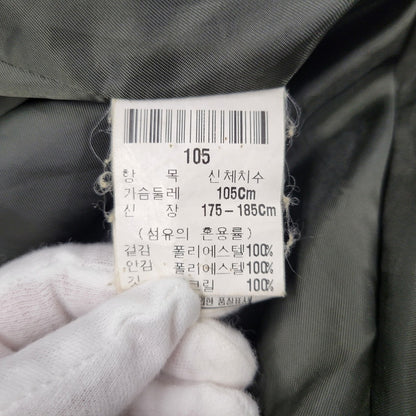 【中古品】【メンズ】 YVES SAINT LAURENT イヴ・サンローラン NYLON JACKET ナイロンジャケット アウター 141-260522-as-18-izu サイズ：105 カラー：カーキ系 万代Net店