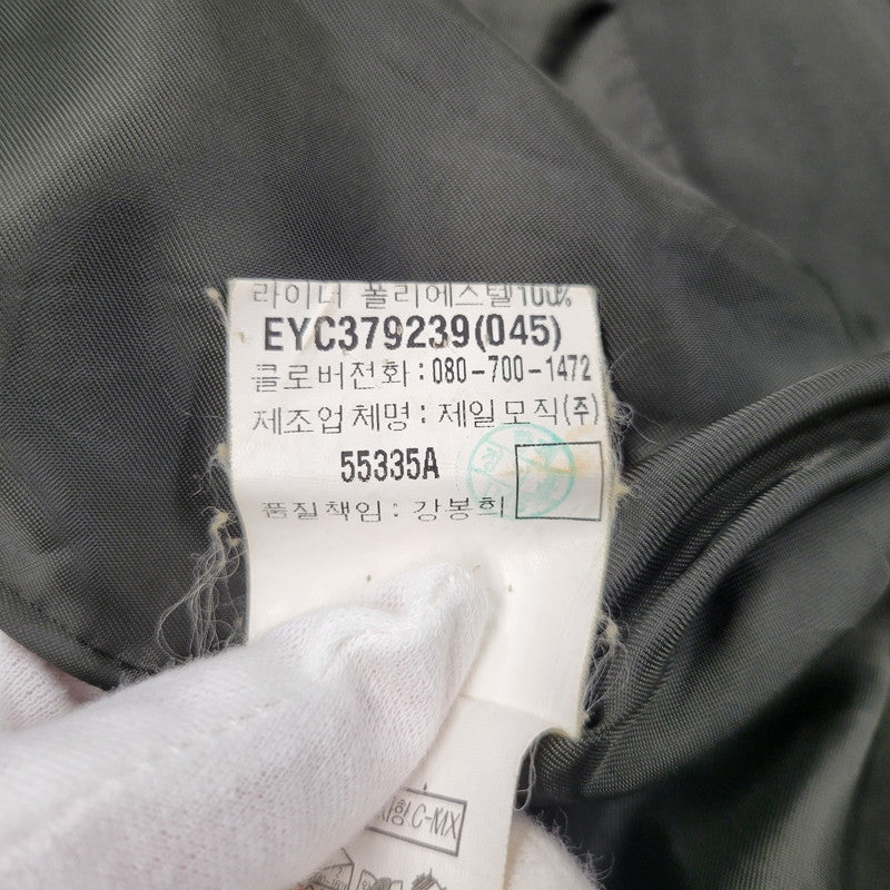 【中古品】【メンズ】 YVES SAINT LAURENT イヴ・サンローラン NYLON JACKET ナイロンジャケット アウター 141-260522-as-18-izu サイズ：105 カラー：カーキ系 万代Net店