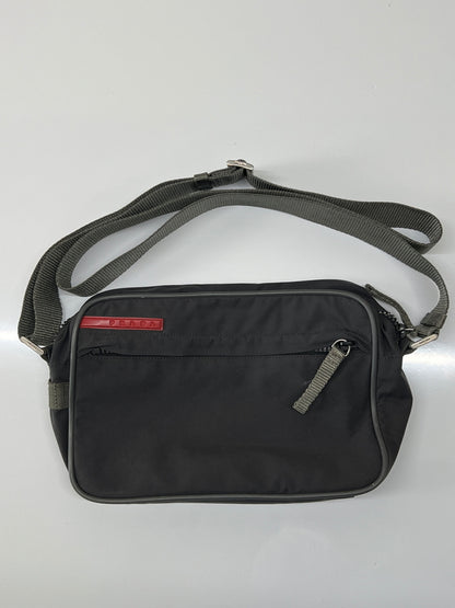 【現状渡し品】【メンズ】 PRADA SPORTS プラダ スポーツ CROSSBODY BAG 4V0454 クロスボディバッグ カバン ショルダーバッグ 178-260703-kk-03-hon カラー：グレー系 万代Net店
