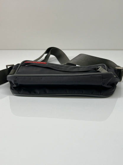 【現状渡し品】【メンズ】 PRADA SPORTS プラダ スポーツ CROSSBODY BAG 4V0454 クロスボディバッグ カバン ショルダーバッグ 178-260703-kk-03-hon カラー：グレー系 万代Net店