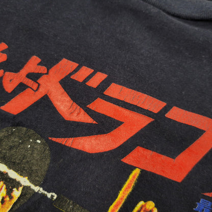 【現状渡し品】【メンズ】 SKY 燃えよドラゴンPRINT SS TEE プリント ショートスリーブ ティー トップス 半袖 146-260522-cs-15-izu サイズ：L カラー：ネイビー 万代Net店