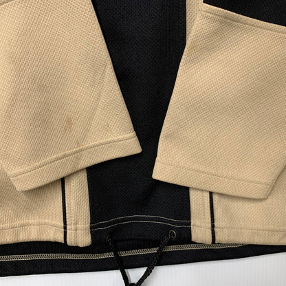 【中古品】【メンズ】 GALFY ガルフィー 23589 初期タグ GAME SHIRT ゲーム シャツ トップス 長袖 142-260528-ya-14-izu サイズ：下記参照 カラー：ベージュ×ブラック 万代Net店