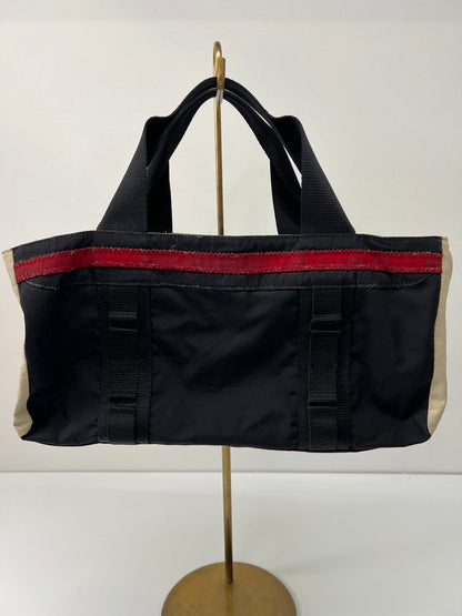 【現状渡し品】【メンズ】 PRADA SPORTS プラダスポーツ ハンドバッグ 4VA068 カバン ミニトート 178-260704-kk-02-hon カラー：ブラック/ベージュ 万代Net店