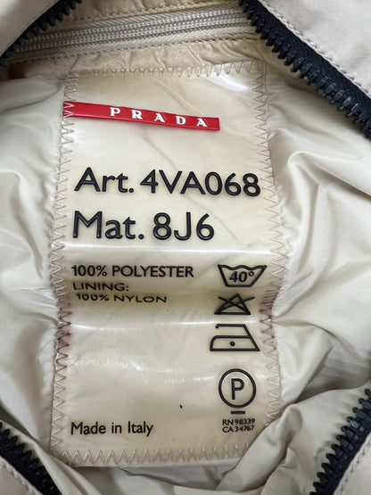 【現状渡し品】【メンズ】 PRADA SPORTS プラダスポーツ ハンドバッグ 4VA068 カバン ミニトート 178-260704-kk-02-hon カラー：ブラック/ベージュ 万代Net店