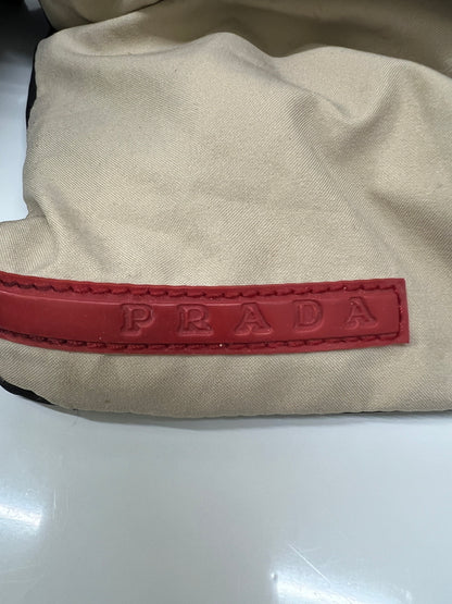 【現状渡し品】【メンズ】 PRADA SPORTS プラダスポーツ ハンドバッグ 4VA068 カバン ミニトート 178-260704-kk-02-hon カラー：ブラック/ベージュ 万代Net店