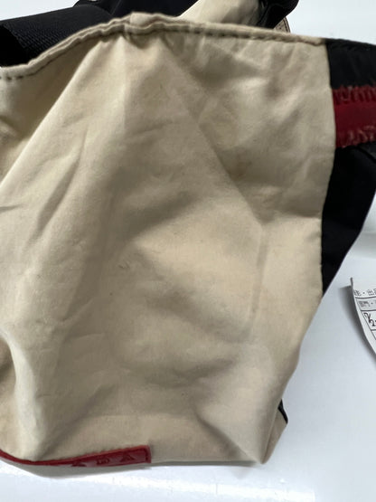 【現状渡し品】【メンズ】 PRADA SPORTS プラダスポーツ ハンドバッグ 4VA068 カバン ミニトート 178-260704-kk-02-hon カラー：ブラック/ベージュ 万代Net店