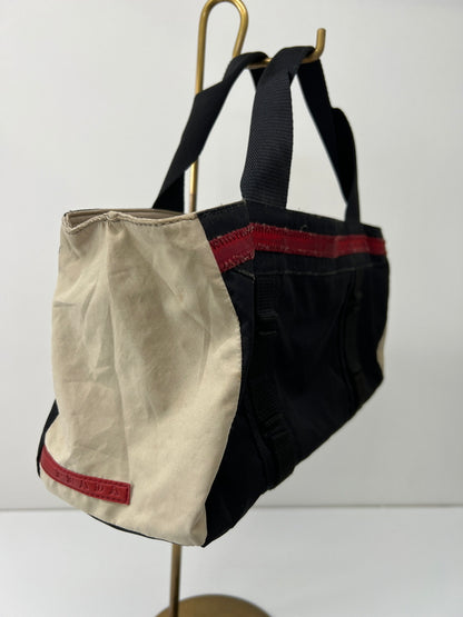 【現状渡し品】【メンズ】 PRADA SPORTS プラダスポーツ ハンドバッグ 4VA068 カバン ミニトート 178-260704-kk-02-hon カラー：ブラック/ベージュ 万代Net店