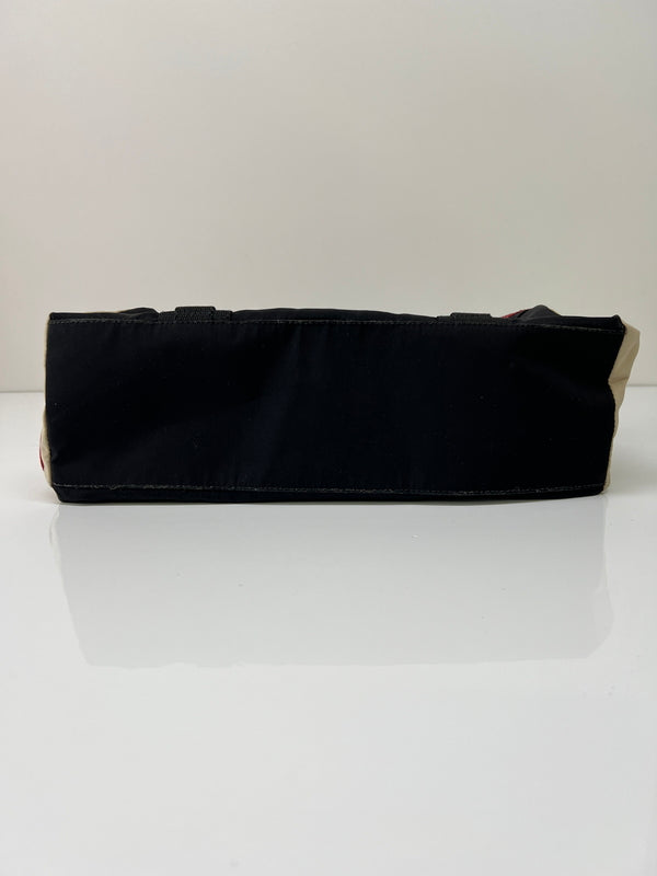 【現状渡し品】【メンズ】 PRADA SPORTS プラダスポーツ ハンドバッグ 4VA068 カバン ミニトート 178-260704-kk-02-hon カラー：ブラック/ベージュ 万代Net店