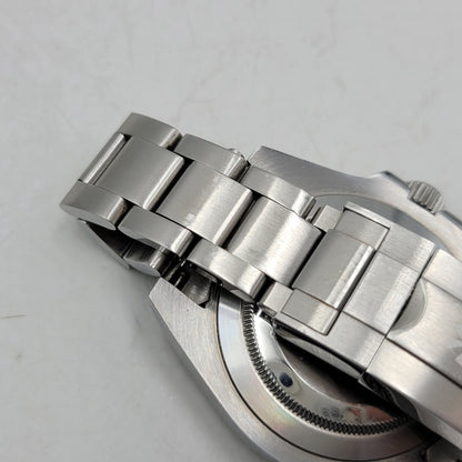 【中古品】【メンズ/レディース】 MEISTERART マイスターアート AUTOMATIC GMT MV5101 GMT自動巻き 腕時計 197-260522-as-01-izu カラー：シルバー 万代Net店