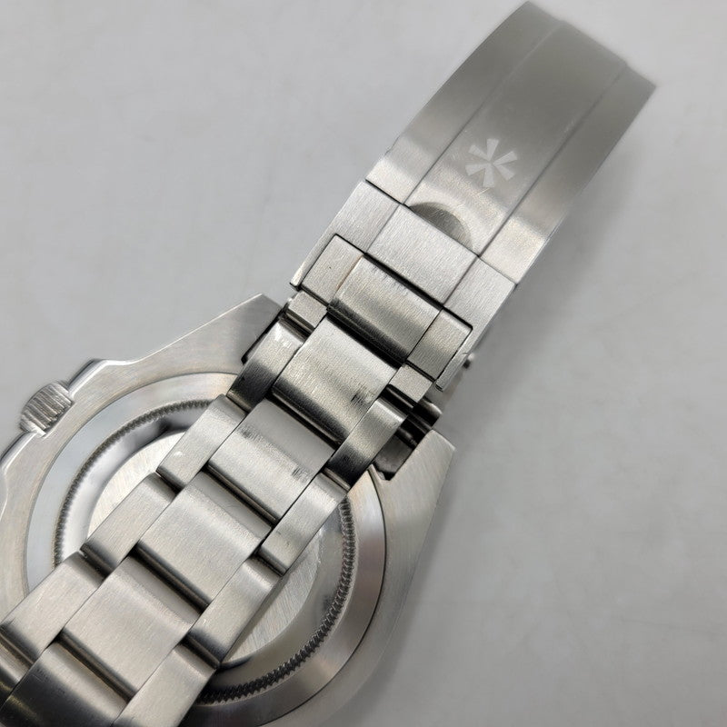 【中古品】【メンズ/レディース】 MEISTERART マイスターアート AUTOMATIC GMT MV5101 GMT自動巻き 腕時計 197-260522-as-01-izu カラー：シルバー 万代Net店
