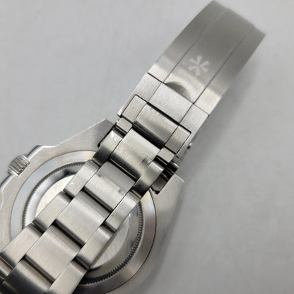 【中古品】【メンズ/レディース】 MEISTERART マイスターアート AUTOMATIC GMT MV5101 GMT自動巻き 腕時計 197-260522-as-01-izu カラー：シルバー 万代Net店