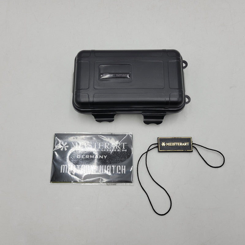 【中古品】【メンズ/レディース】 MEISTERART マイスターアート AUTOMATIC GMT MV5101 GMT自動巻き 腕時計 197-260522-as-01-izu カラー：シルバー 万代Net店