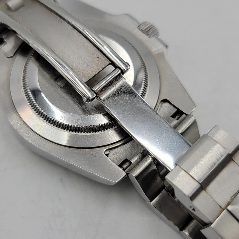 【中古品】【メンズ/レディース】 MEISTERART マイスターアート AUTOMATIC GMT MV5101 GMT自動巻き 腕時計 197-260522-as-01-izu カラー：シルバー 万代Net店