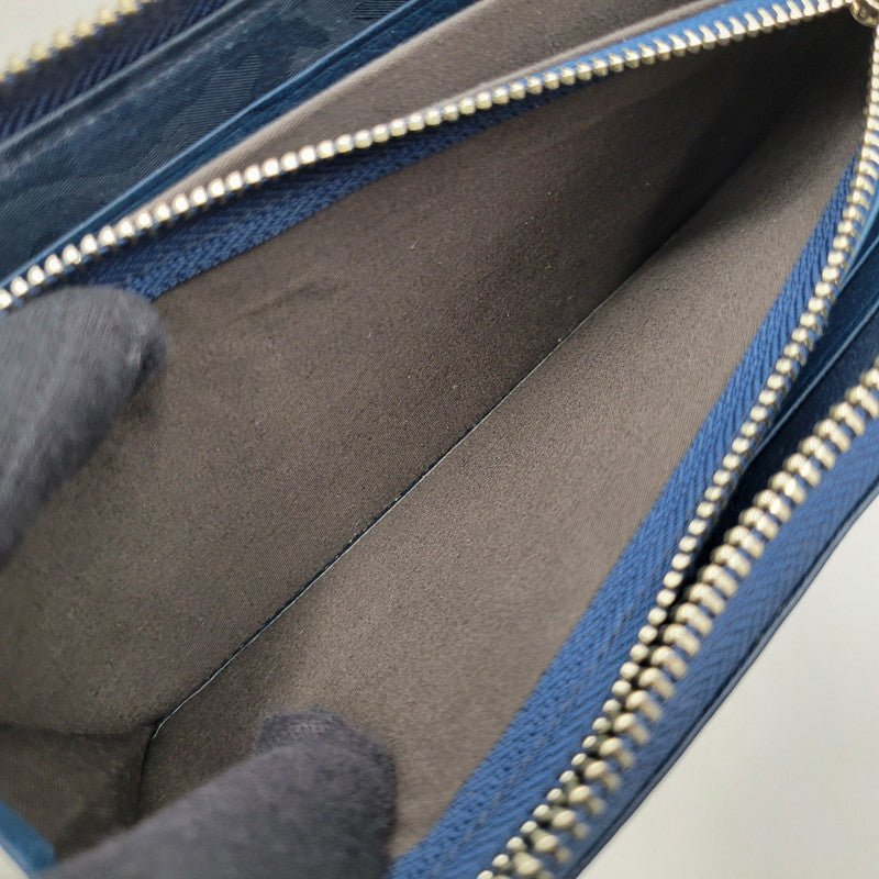 【中古品】【メンズ/レディース】 PORTER ポーター WONDER LONG WALLET 342-06033 ワンダー ロングウォレット 長財布 200-260522-as-03-izu カラー：ネイビー 万代Net店
