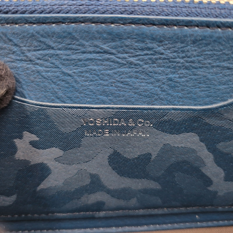 【中古品】【メンズ/レディース】 PORTER ポーター WONDER LONG WALLET 342-06033 ワンダー ロングウォレット 長財布 200-260522-as-03-izu カラー：ネイビー 万代Net店