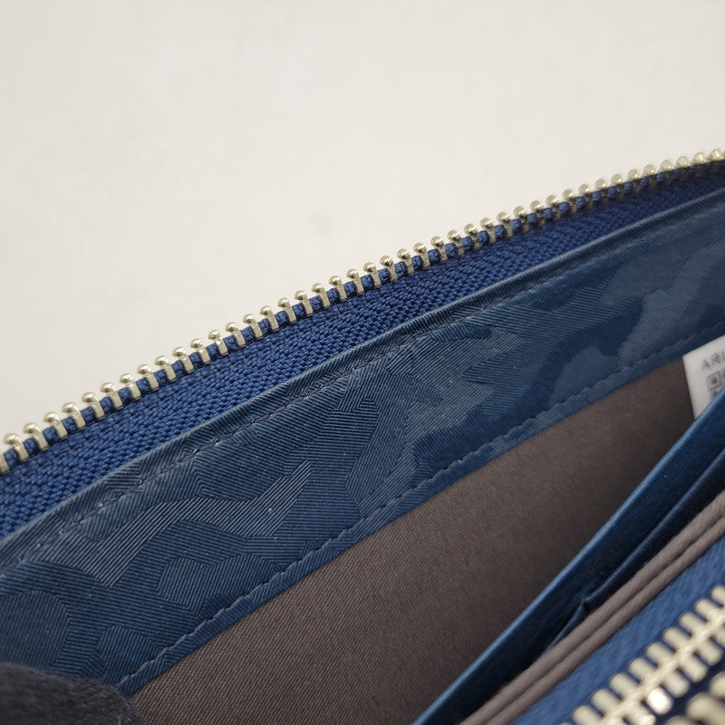 【中古品】【メンズ/レディース】 PORTER ポーター WONDER LONG WALLET 342-06033 ワンダー ロングウォレット 長財布 200-260522-as-03-izu カラー：ネイビー 万代Net店