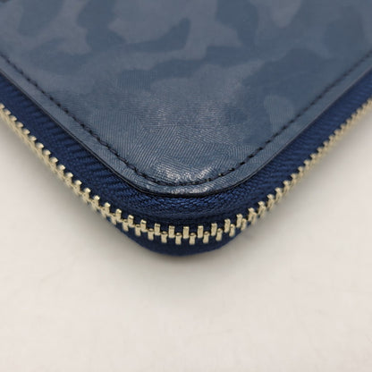 【中古品】【メンズ/レディース】 PORTER ポーター WONDER LONG WALLET 342-06033 ワンダー ロングウォレット 長財布 200-260522-as-03-izu カラー：ネイビー 万代Net店