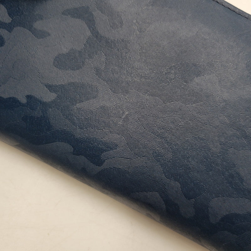 【中古品】【メンズ/レディース】 PORTER ポーター WONDER LONG WALLET 342-06033 ワンダー ロングウォレット 長財布 200-260522-as-03-izu カラー：ネイビー 万代Net店
